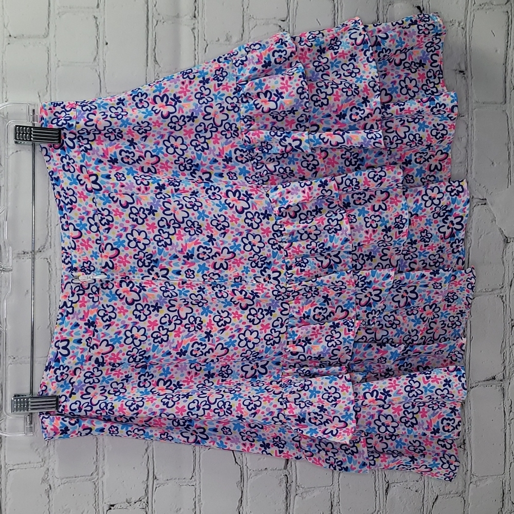 NWT Lilly pulitzer tilly skirt multi fun sun repeat ditsy - Picture 3 of 7